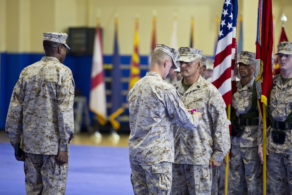 CE MARFOR CENTCOM FWD Sgt. Maj. Relief and Appointment