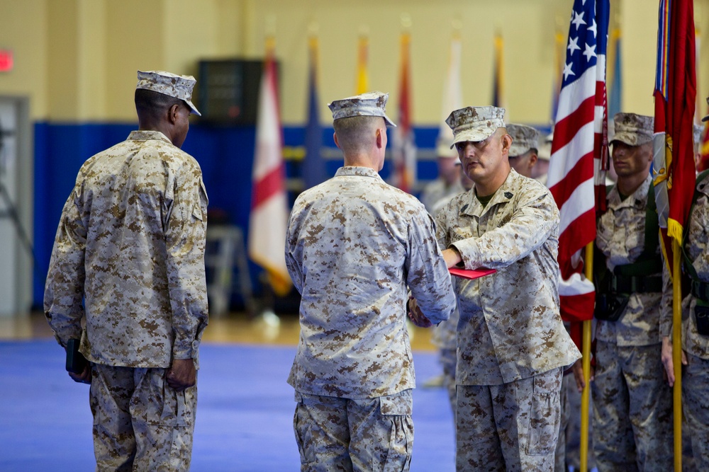 CE MARFOR CENTCOM FWD Sgt. Maj. Relief and Appointment