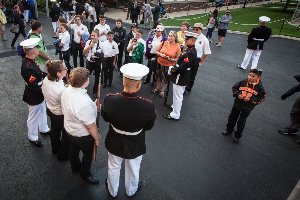 Marine Barracks Washington Evening Parade