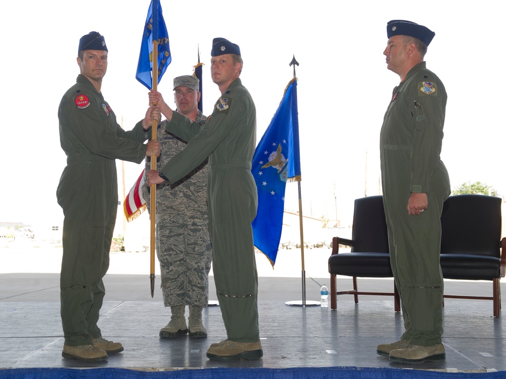 82d Aerial Targets Squadron change of command