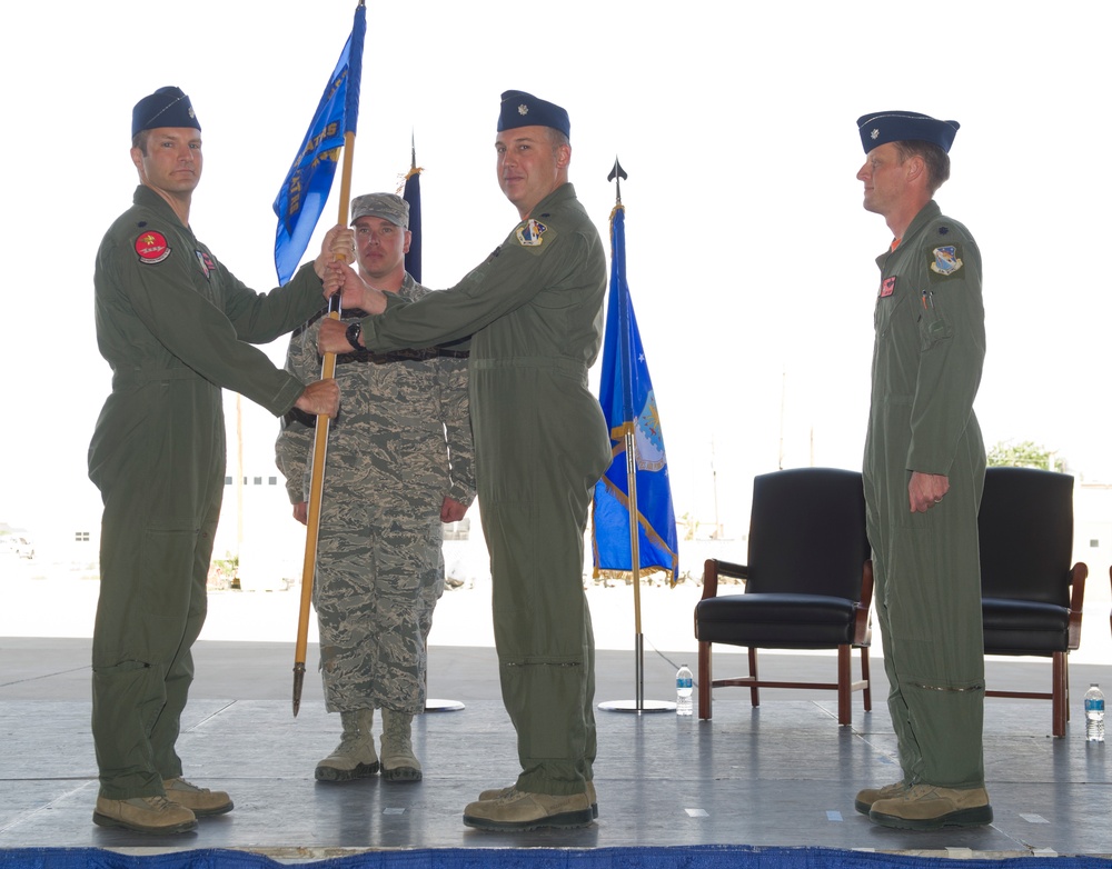 82d Aerial Targets Squadron change of command