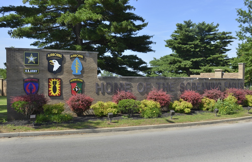 Fort Campbell Gate Signs