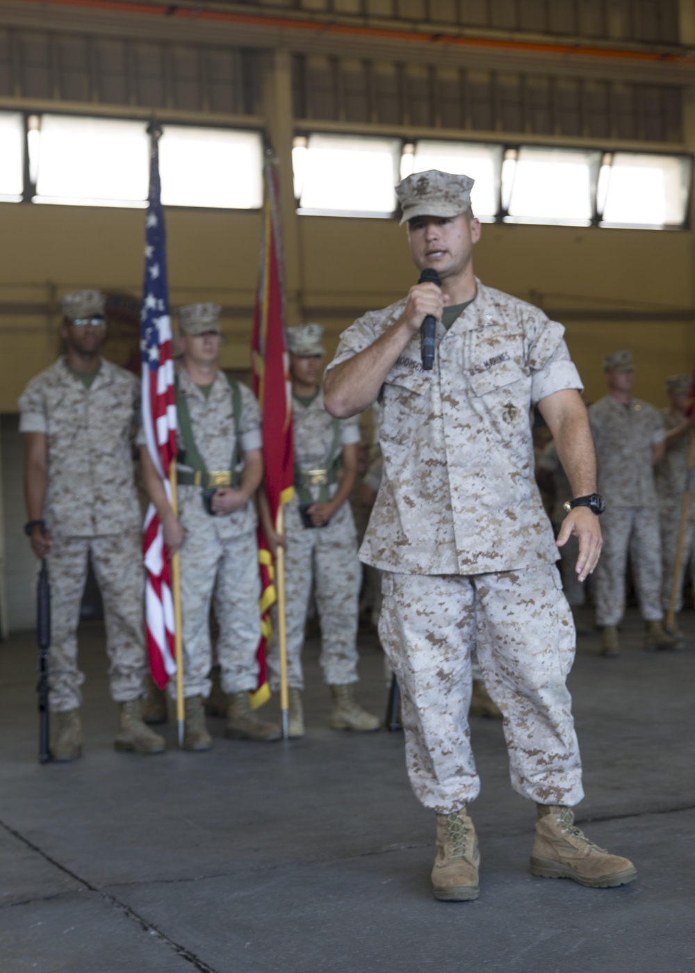 2nd Tank Battalion conducts Scout Platoon, Anti-Tank Platoon, Dog Company deactivation ceremony