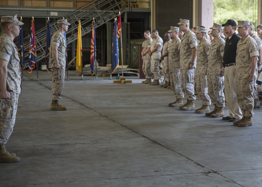 2nd Tank Battalion conducts Scout Platoon, Anti-Tank Platoon, Dog Company deactivation ceremony