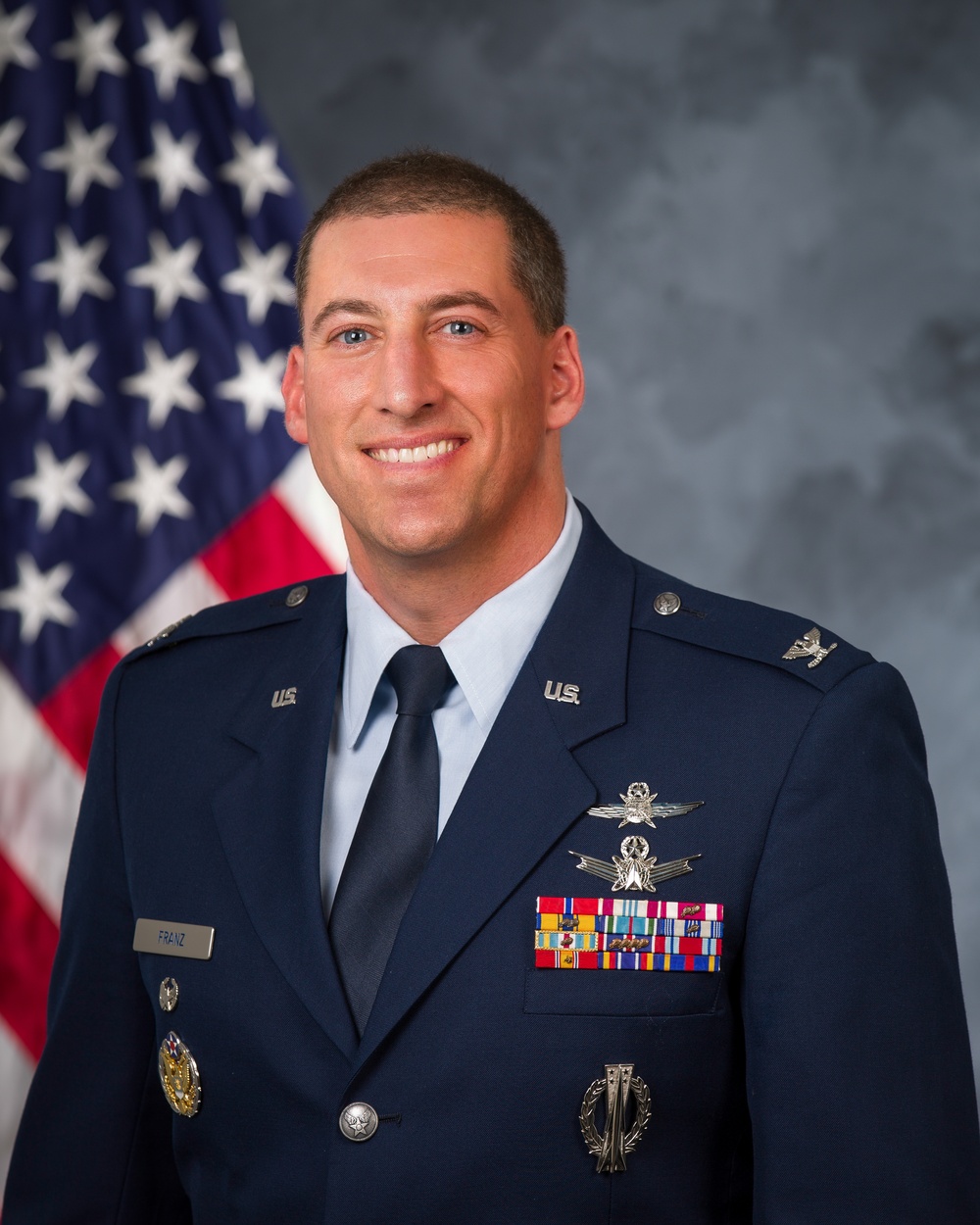 Official portrait, Col. Col. Timothy Franz, US Air Force