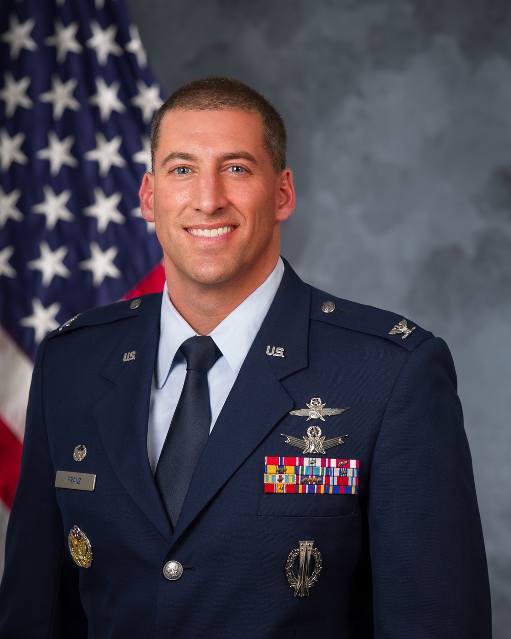 Official portrait, Col. Timothy Franz, US Air Force