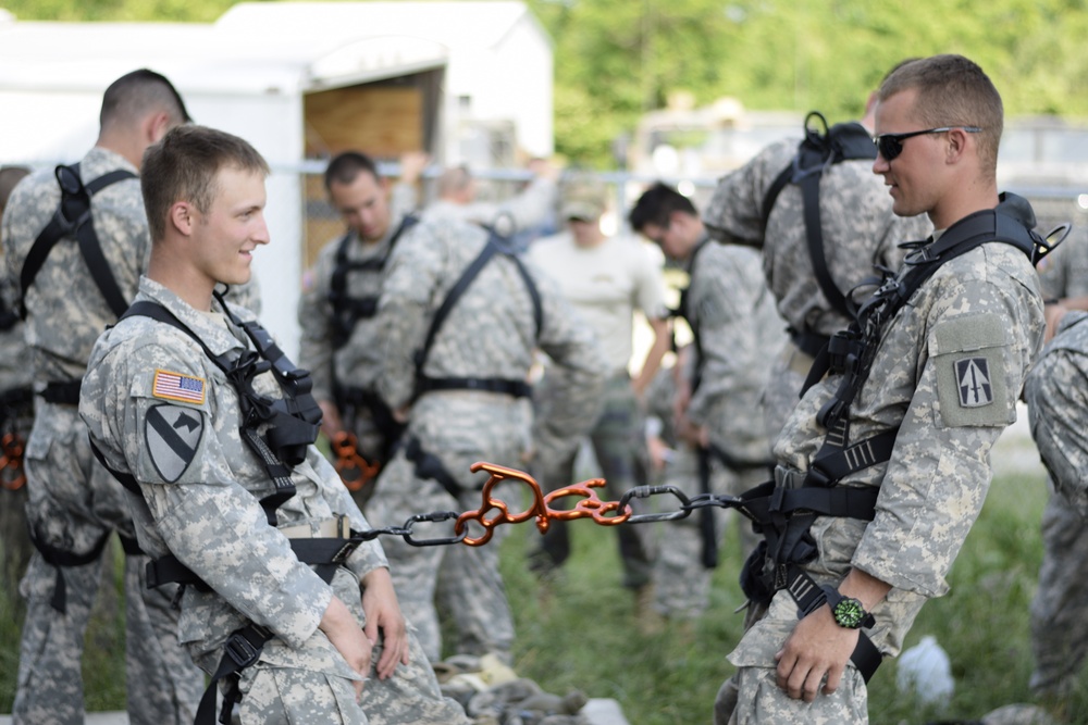 2-151 Infantry Rappel Tower