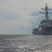 USS Mustin transits South China Sea