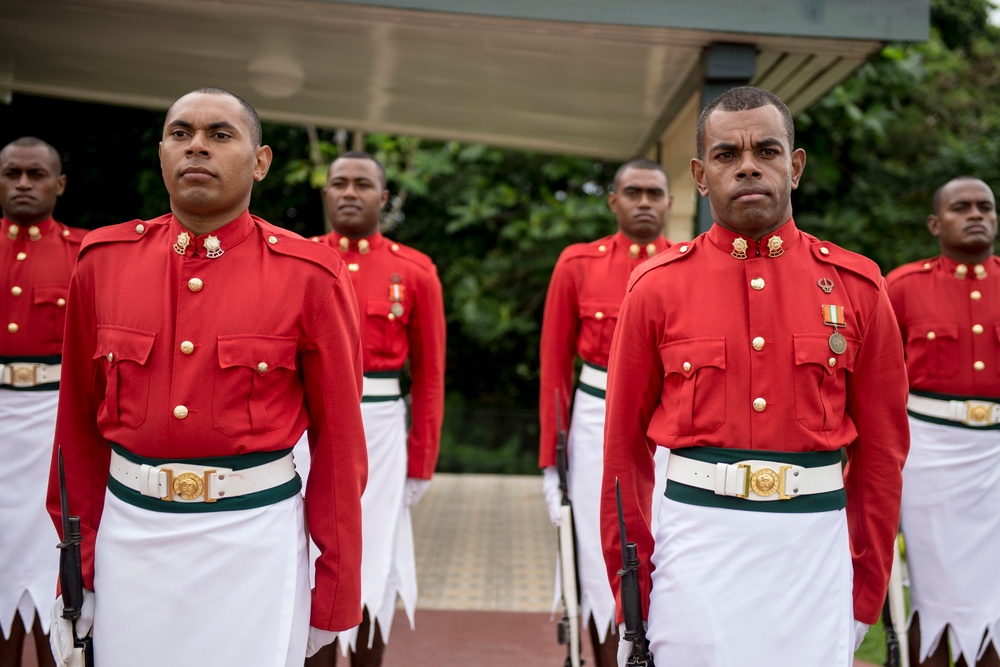 Pacific Partnership 2015 leaders visit Republic of Fiji Military Forces Strategic Headquarters