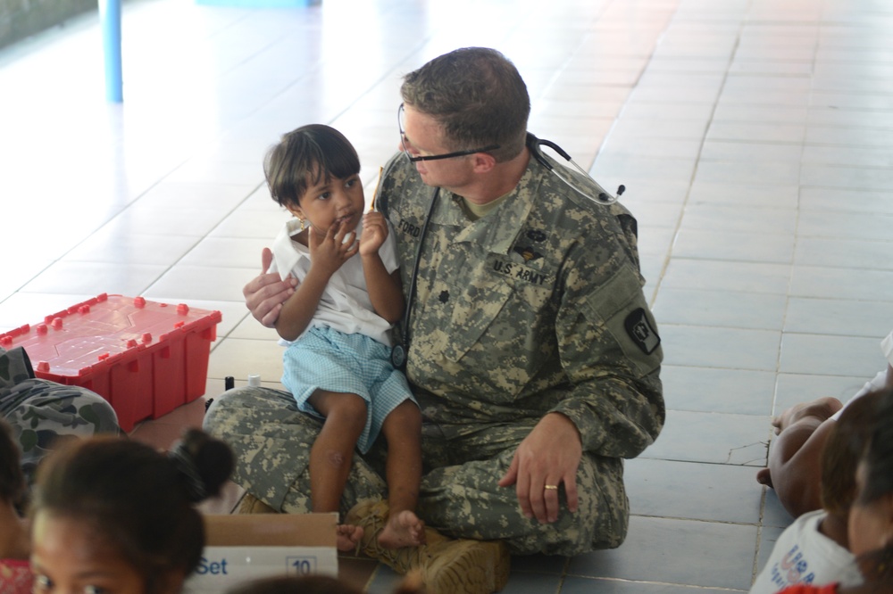 Pediatric outreach clinic