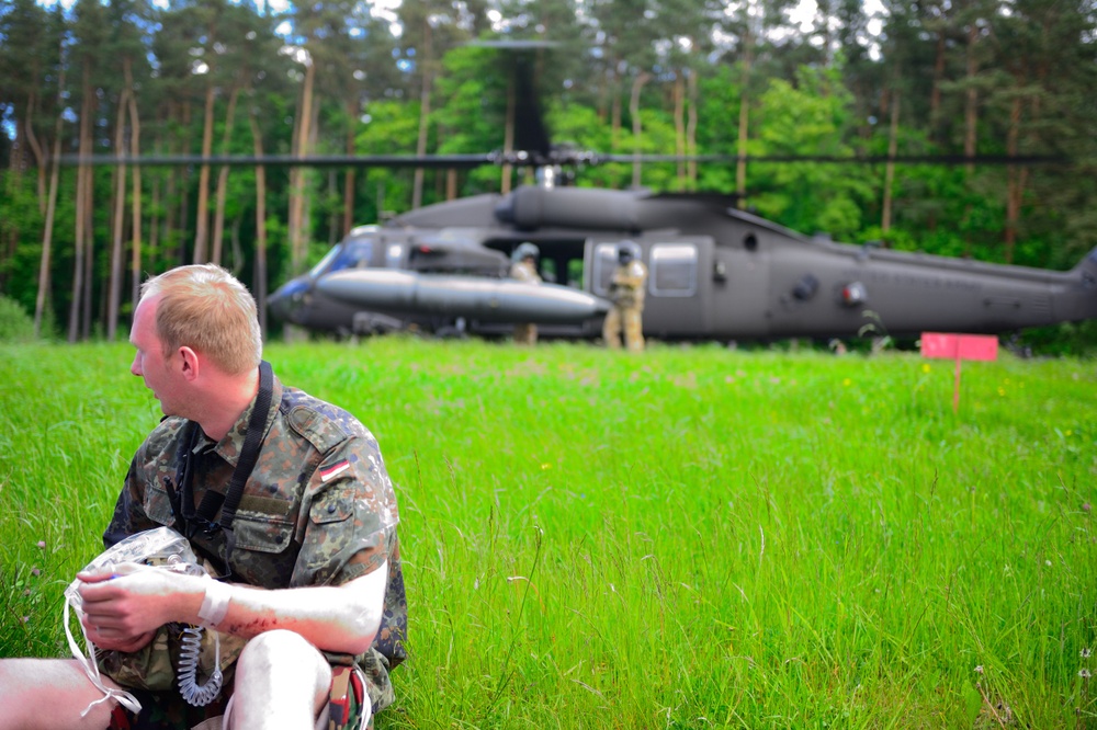 Multinational mass casualty exercise held in Latvia
