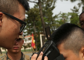 U.S. Marines swap law enforcement training with Korean forces