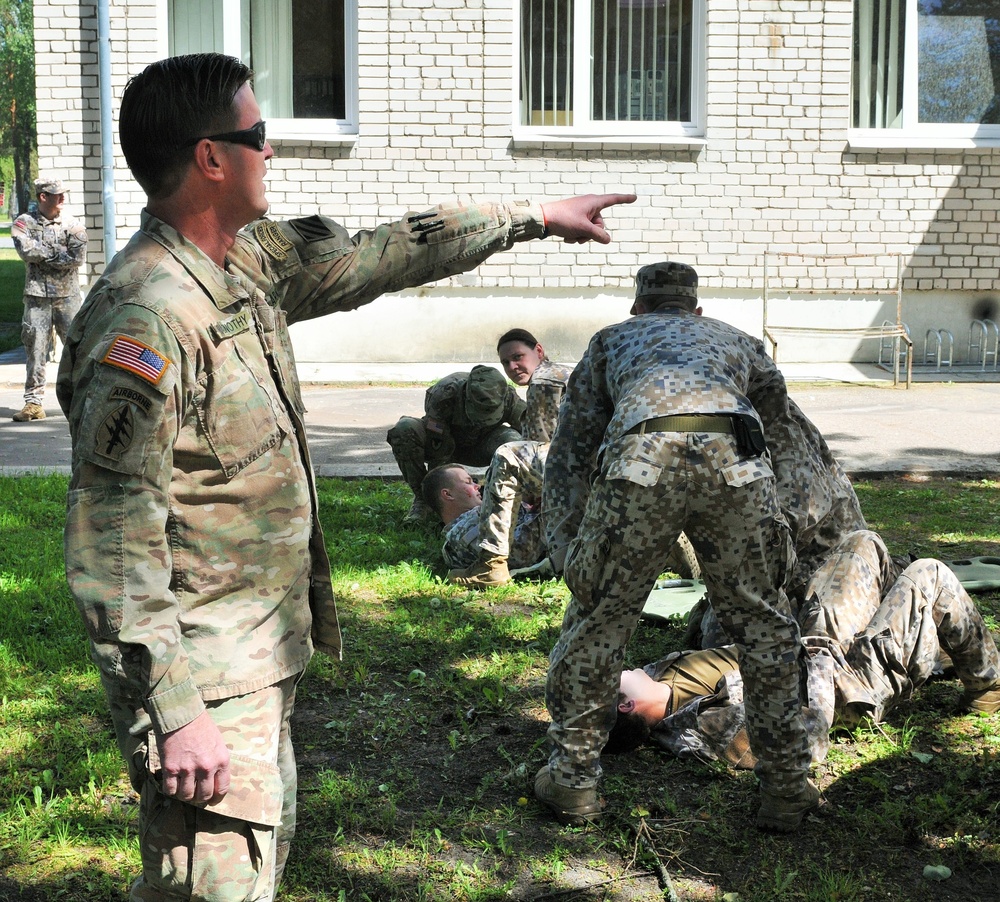 Multinational mass casualty exercise held in Latvia