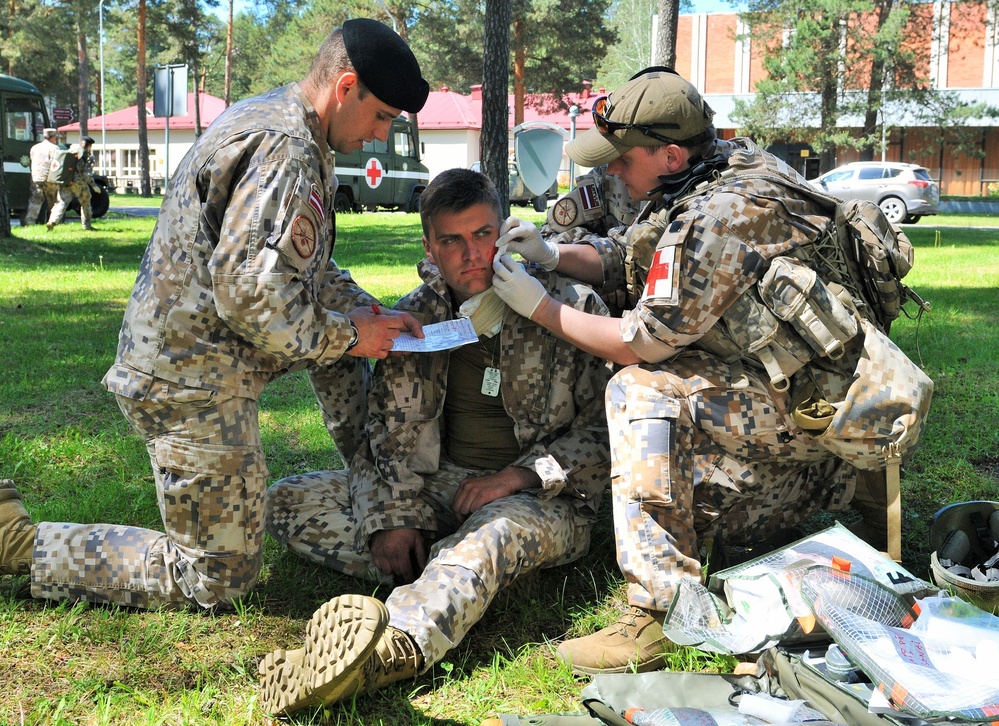 Multinational mass casualty exercise held in Latvia
