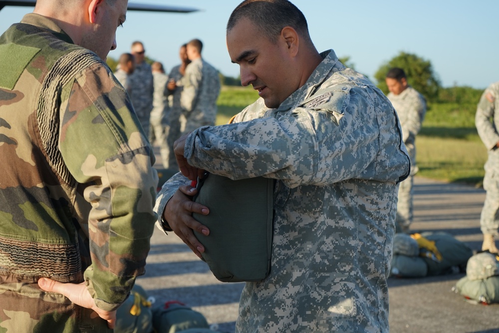 71st anniversary of D-Day commemorative jump