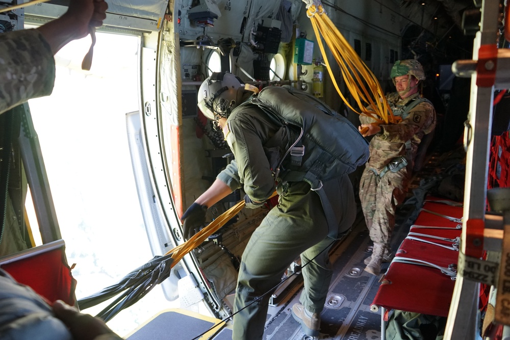 71st anniversary of D-Day commemorative jump