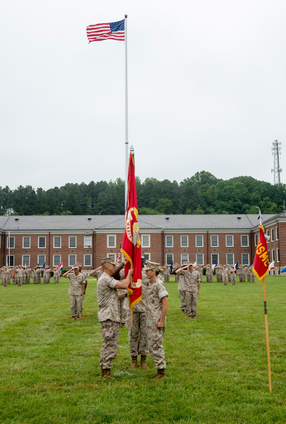 H&amp;S BN Change of Command Ceremony
