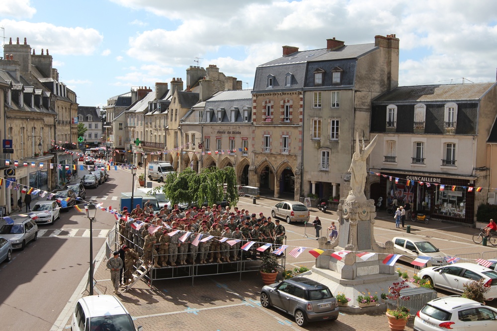 Spartans spend a week in Normandy