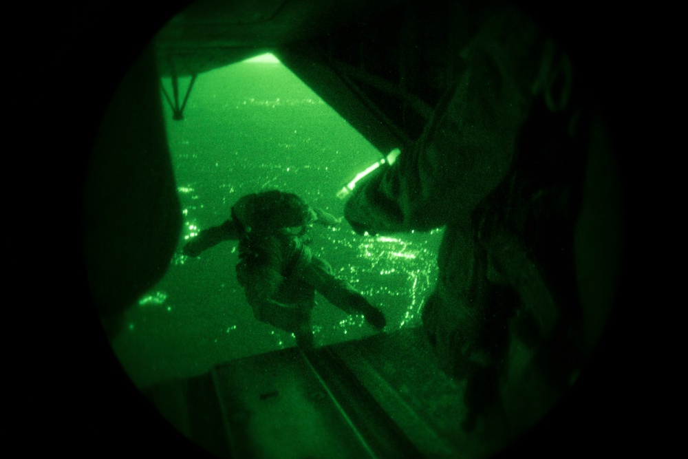 26th Marine Expeditionary Unit Force Recon Detachment HAHO Jumps