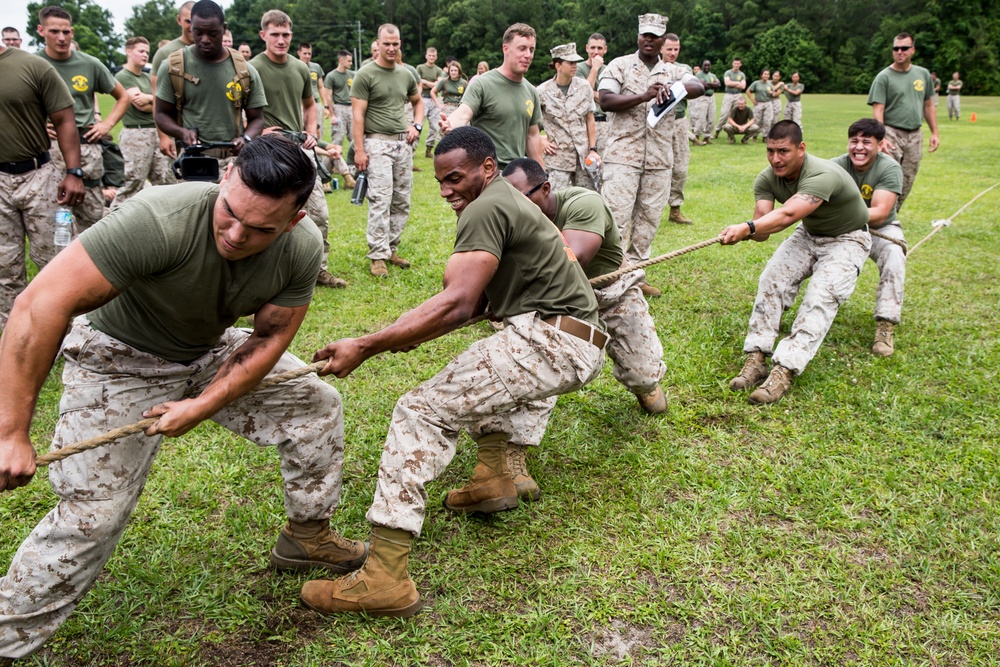 8th Communications Battalion compete for bragging rights