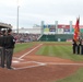 Reno Marines present colors at Aces Ballpark for Military Appreciation Night
