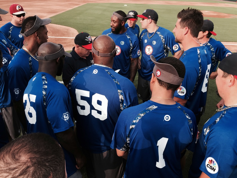 Take me out to the ball game, Warrior Style