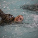 Marine recruits swim closer to graduation on Parris Island