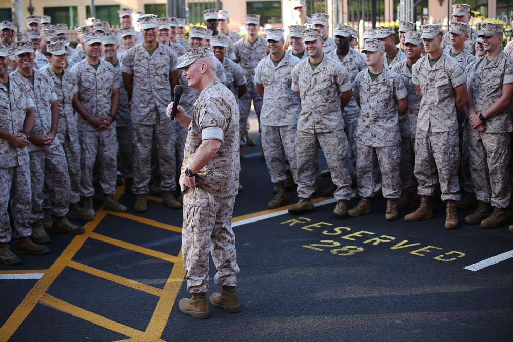 MARFORPAC honors past leaders, Gomer Pyle