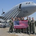 Fini flight for Lt. Cols. Van Hoof, Middleton and Paine