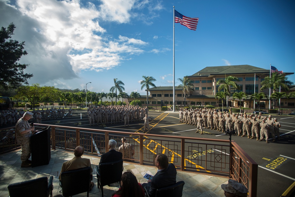 MARFORPAC honors past leaders, Gomer Pyle