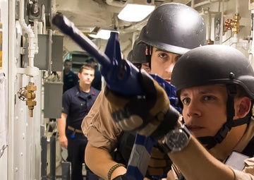 Visit, board, search, and seizure training exercise