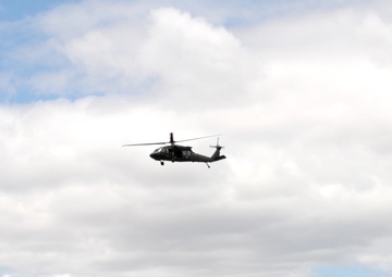 Company C, 207th Aviation Regiment conducts air assault exercise