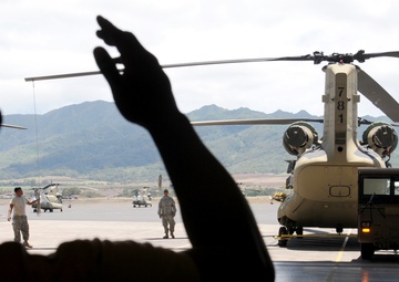 Company C, 207th Aviation Regiment conducts air assault exercise