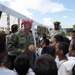 Commodore Meyer visits schoolchildren