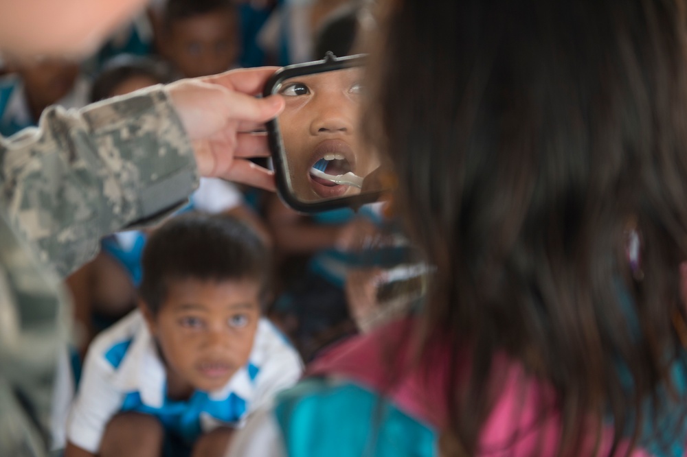 Dental outreach at War Memorial Primary School