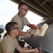 F-16 fuel cell maintenance