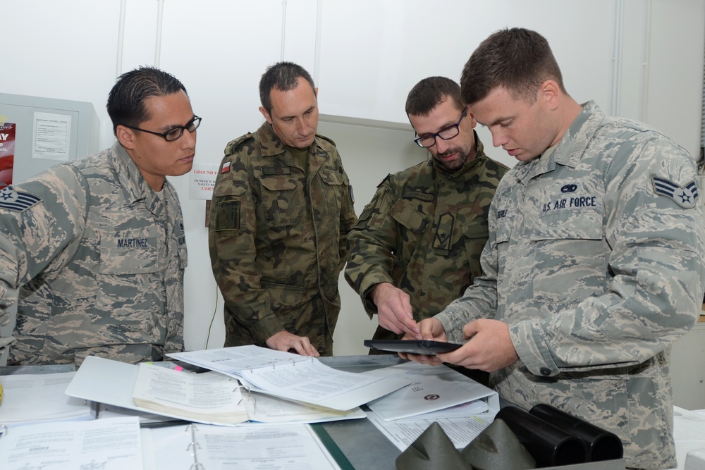 Multination munitions training