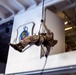 Going Down? U.S. Marines maintain rappelling skills at sea