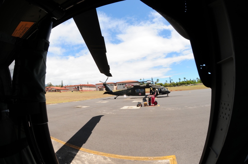 Hawaii Army National Guard conducts Black Hawk exercise