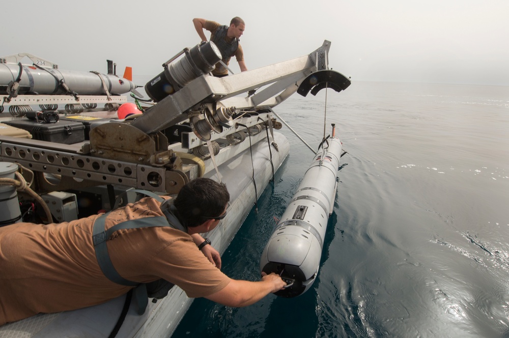 Mine Countermeasure Training Operation