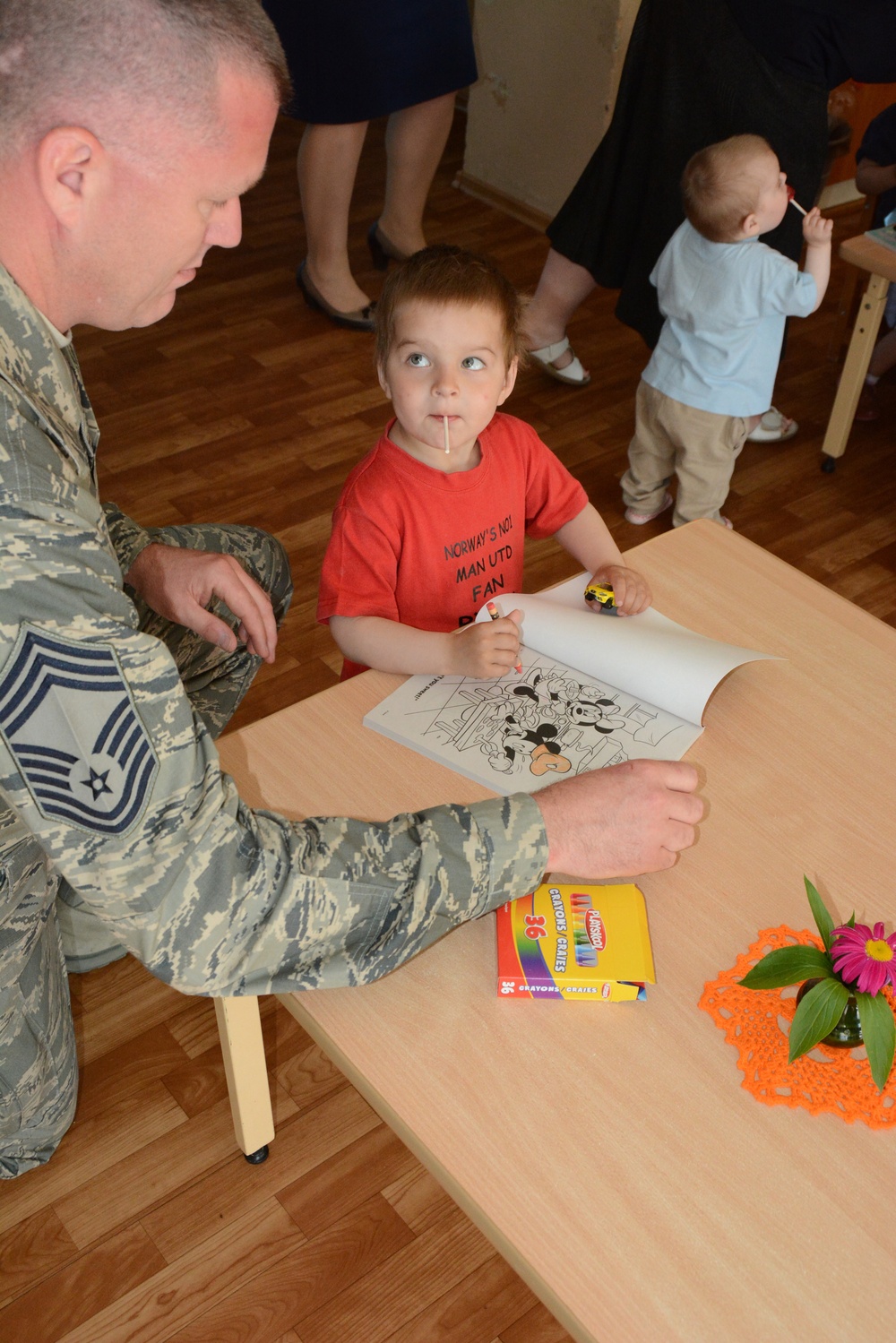 Helping Latvian orphans through training