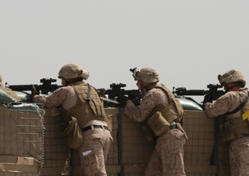 U.S. Marine Aircraft Logisticians Form Forward Security Force