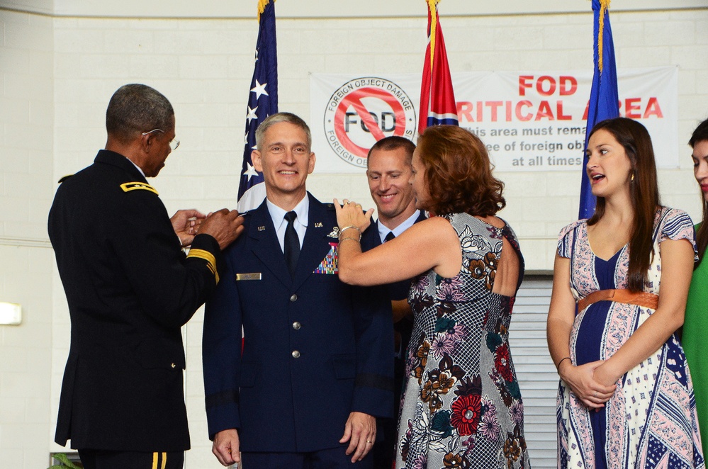 Mississippi Air National Guard change of command