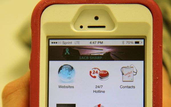 New mobile SHARP app brings info to troops’ fingertips