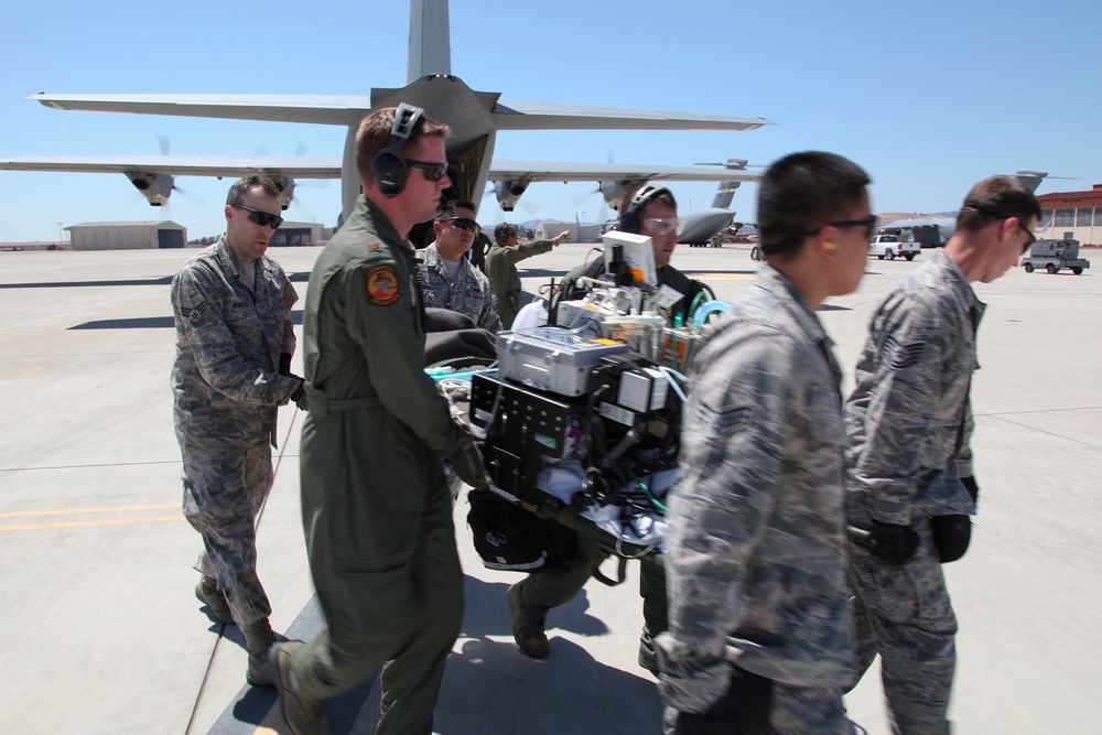 CCATT teams train on C-130