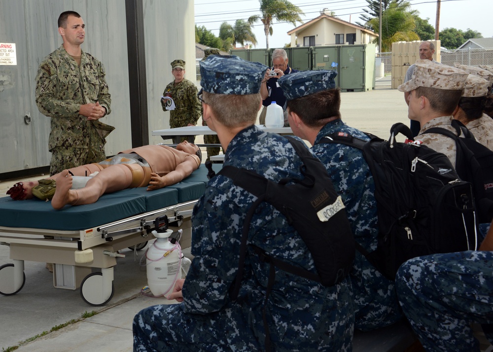 Midshipmen and EOV at CRG1 Midshipmen and EOV at CRG1