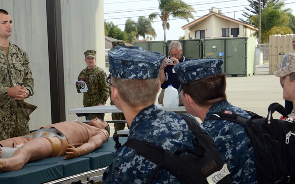 Midshipmen and EOV at CRG1
