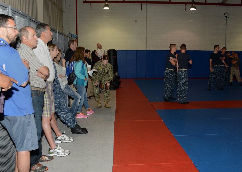 Midshipmen and EOV at CRG1 Midshipmen and EOV at CRG1