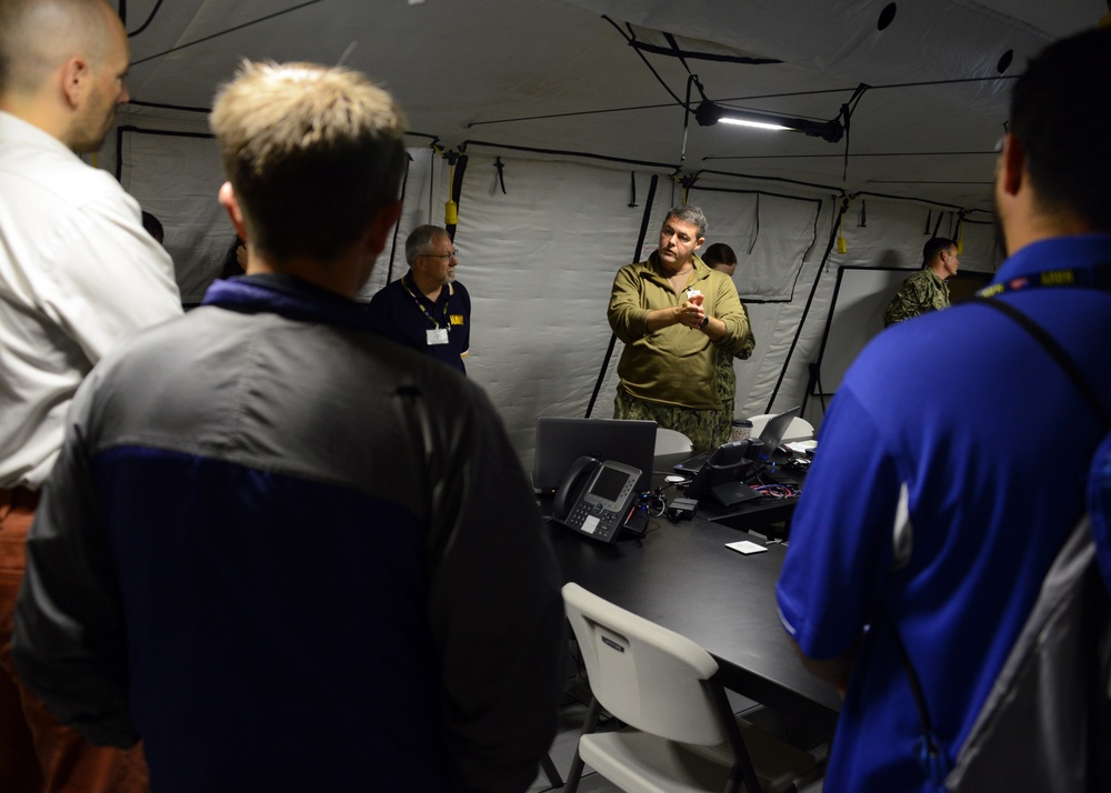 Midshipmen and EOV at CRG1 Midshipmen and EOV at CRG1