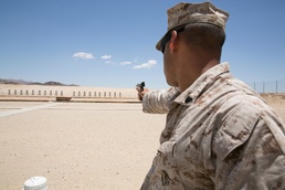Marines experience weapons from Greatest Generation